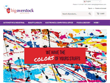 Tablet Screenshot of bigoverstock.com
